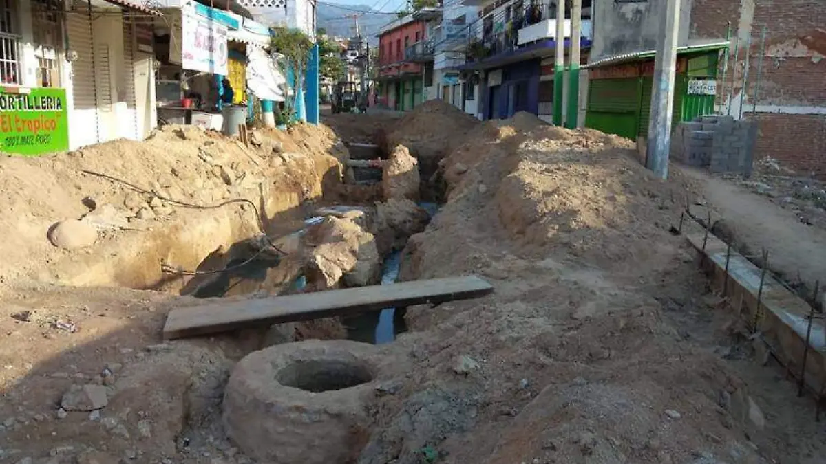 Obras centro acapulco